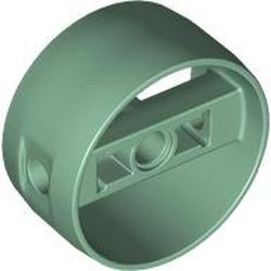 41531-48 Technic Cylinder 4x4 rond verbindingsblok met 3 pingaten groen, zandkleurig NIEUW *0D000