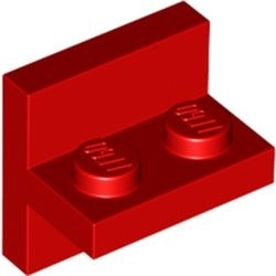 41682-5 Verbindingsplaat 2x2 1x2 in midden rood NIEUW *5A038