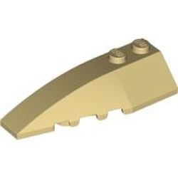 41748-2 Steen, wig 6x2 links crème NIEUW *0L000