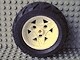 41896c03-1 Wiel 43.2mm doorsnede met truckband 61480 68,7x34 (PAKKETZENDING) wit NIEUW *5W000