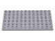 4196-85 DUPLO plaat 6x12 grijs, donker (blauwachtig) NIEUW *
