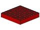 4201-5G Steen 8x8 rood gebruikt *5K0000