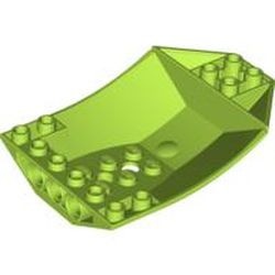 42021-34G Cockpit bodem 8x6x2 lime gebruikt *