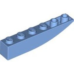42023-42G Omgekeerde dakpan 6x1 rond blauw, midden gebruikt *1B402