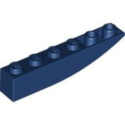 42023-63 Omgekeerde dakpan 6x1 rond blauw, donker NIEUW *1B242