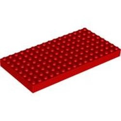 4204-5G Steen 8x16 rood gebruikt *5K0000