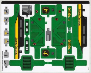 42157stk01 STICKER 42157 John Deere NIEUW *0S0000
