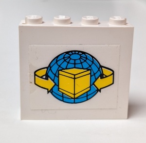 4215pb036-1G Paneel 1x4x3 pakje wit gebruikt *0D0000