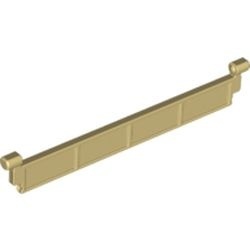 4218-2 Garagedeur- element zonder hendel crème NIEUW *1B271