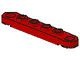 4262-5G Technic, Plaat 1x6 met gaten rood gebruikt *0D407