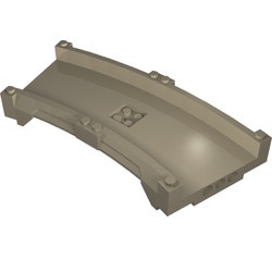 42938-69G Track system gebogen 17x12x2 crème,donker gebruikt *