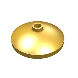 43898-65 Schotel 3x3 goud, metallic NIEUW *1B048