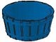 4424-7G Vat groot, HALF zonder asgat blauw gebruikt *5K000