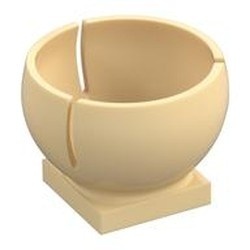 44358-2 Spaceball 3x3 bodem crème NIEUW *