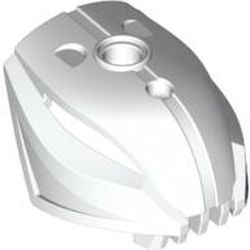 44807-1G Bionicle Hoofd, Rahkshi wit gebruikt *