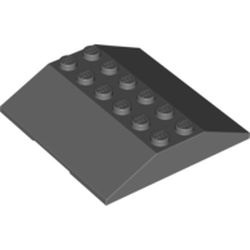 4509-85 Dakpan 33 graden 6x6 (2x 3x3)dubbel voor treindak grijs, donker (blauwachtig) NIEUW *