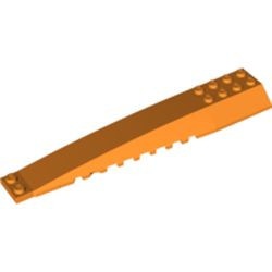 45301-4 Wig 16x4 drie maal gebogen oranje NIEUW *5D000