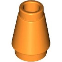 4589b-4 Kegel 1x1x1 oranje NIEUW *1B085