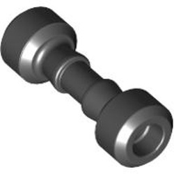 45918-11G Skateboardwielen zwart gebruikt *1E012
