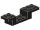4732-11G Verbindingssteen 8x2x1 1/3 (hoog-laag-hoog) zwart gebruikt *1R022