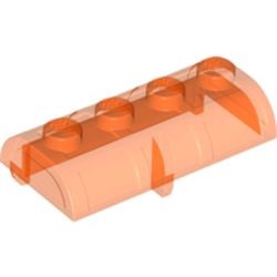 4739a-18 Deksel kist transparant neonoranje NIEUW *5K000