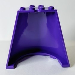47543-89 Halve kegel 8x4x6 (pakketpost) paars, donker NIEUW *5D0000 - Img 2