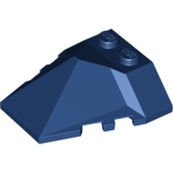 47757-63 Wig 4x4 piramide- centrum blauw, donker NIEUW *
