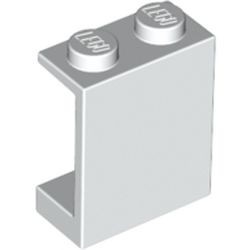 4864-1G Paneel 1x2x2 ZONDER zijschotten wit gebruikt *1F013