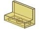 4865-19G Paneel 1x2x1 (bankje) rechte hoeken transparant geel gebruikt *1B396