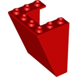 4872-5G Ruit 3x4x4 omgekeerd (hoog) rood gebruikt *1C012