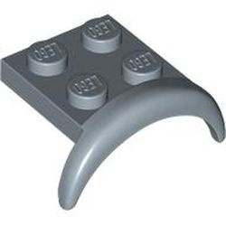 49097-55 Spatbord 3x3x1 ronde boog blauw, zandkleurig NIEUW *3D000