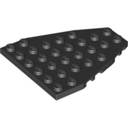 50303-11G Boegplaat 7x6 met inkepingen zwart gebruikt *5D0000