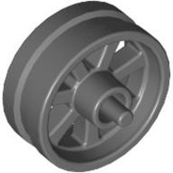 50862-85 Wiel voor motor grijs, donker (blauwachtig) NIEUW *5W000