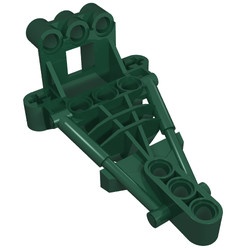 50925-80G Bionicle Toa Hordika Torso groen, donker gebruikt *