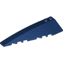 50955-63 Steen, wig 10x3 links blauw, donker NIEUW *