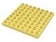 51262-103 DUPLO plaat 8x8 geel, lichthelder NIEUW *
