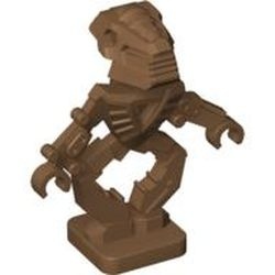 51639-91G Bionicle Mini - Toa Hordika Onewa vleeskleurig, donker gebruikt *5S083