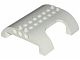 54096-1 Dakpan gebogen 8x8x2 met uitsparing voor deur wit NIEUW *