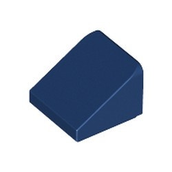 54200-63 Dakpan klein 30 graden 1x1x 2/3 blauw, donker NIEUW *1B190