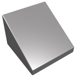 54200-67 Dakpan klein 30 graden 1x1x 2/3 zilver, metallic NIEUW *1B191 - Img 3