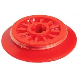 55423c01-5 Treinwiel middengroot met spaken,asgat en frictieband rood NIEUW *0L0000