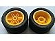56145c01-3 Wiel 30,4x20 met autoband 43,2x22 ZR geel NIEUW *5W000