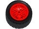 56145c01-5 Wiel 30,4x20 met autoband 43,2x22 ZR rood NIEUW *5W000
