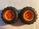 56145c02-4 Wiel 30,4x20mm met band 56x26 balloon oranje NIEUW *5W000