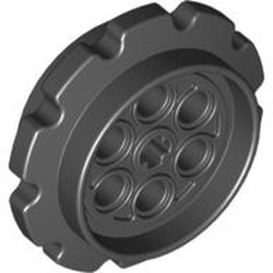 57519-11 Technic Loopnaaf GROOT (voor BREDE rupsbandschakels) zwart NIEUW *5W000