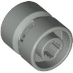 6014b-9G Wiel 11x12mm asgat (velg zonder band) lichtgrijs (klassiek) gebruikt *5W000