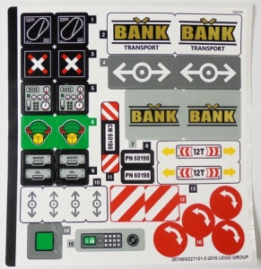 60198stk01 STICKER 60198 Cargo Train NIEUW *0S0000
