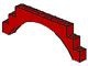 6108-5G Steen, boog 1x12x3 rood gebruikt *