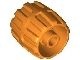 6118-4 Hardplastic wiel klein (22x24) oranje NIEUW *5W000