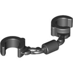 61482-11 Handboeien zwart NIEUW *0B0000
